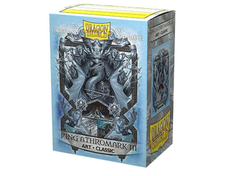 Dragon Shield - Standard Art-Matte: King Athromark III - 100ct. Card Sleeves