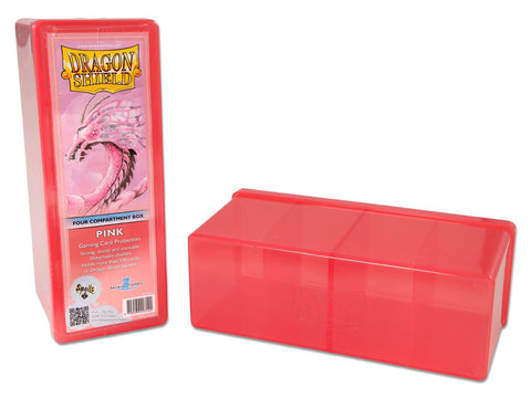 Dragon Shield - Four Compartment Box - Pink