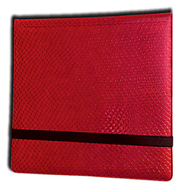 9 Pocket Legion Dragon Hide Folio Red