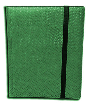 9 Pocket Legion Dragon Hide Folio Green