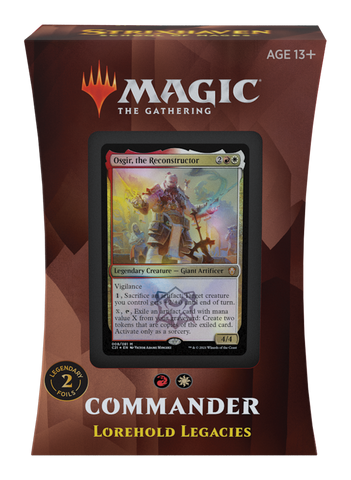 MTG - 2021: Lorehold Legacies - Commander Deck
