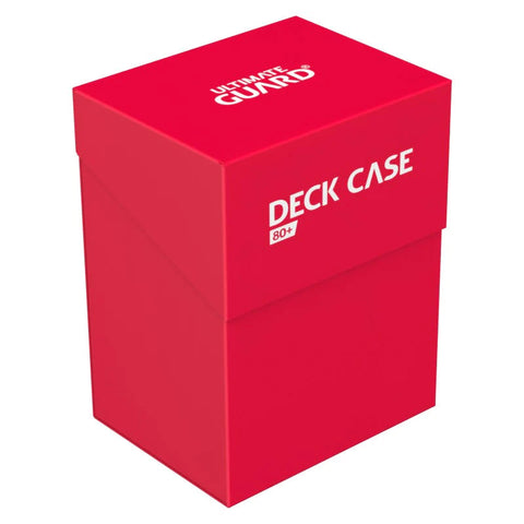 Ultimate Guard Red deck box 80+