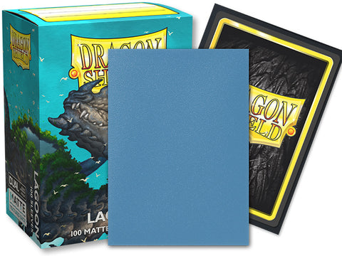 Dragon Shield 100 Pack Lagoon Matte Dual Sleeves