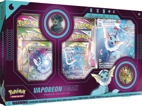 PKMN - VMAX Eevee Evolution: Vaporeon - Premium Collection