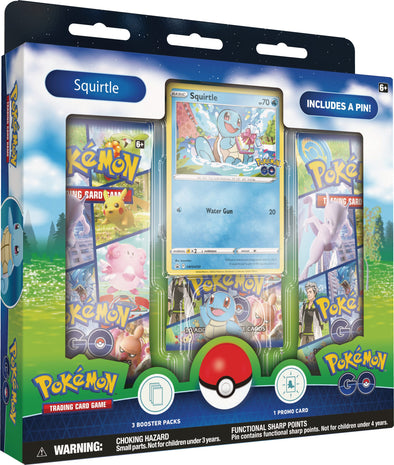 PKMN - Pokemon Go: Squirtle - Pin Collection