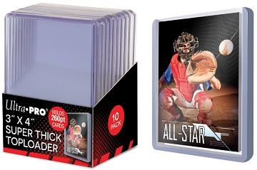 U.P. - 3x4: 260pt. - 10ct. Toploader