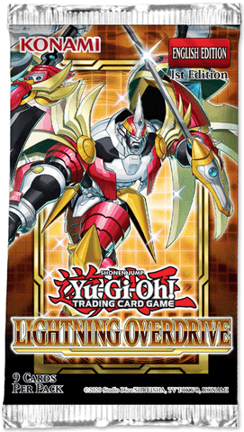 YGO - LIOV Lightning Overdrive - Three Booster Packs