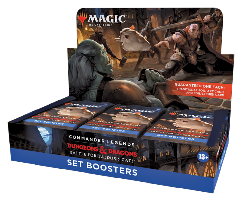 MTG - COMMANDER LEGENDS: BALDUR'S GATE - SET BOOSTER BOX