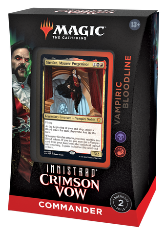 MTG - INNISTRAD CRIMSON VOW - VAMPIRIC BLOODLINE COMMANDER DECK