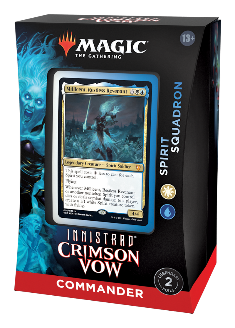 MTG - INNISTRAD CRIMSON VOW - SPIRIT SQUADRON COMMANDER DECK