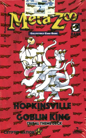 MetaZoo - Cryptid Nation: 2nd Edition - Hopkinsville Goblin King - Tribal Theme Deck