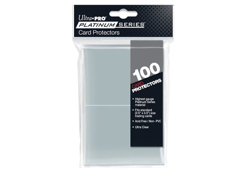 Ultra Pro Card Sleeves Platinum Series 100ct