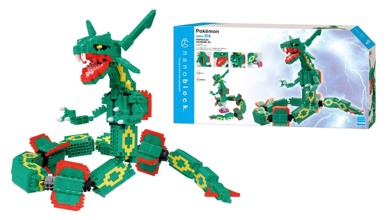 Nanoblock - Pokemon: Rayquaza - Figure