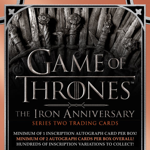 Game of Thrones: Iron Anniversary 2 - Hobby Box