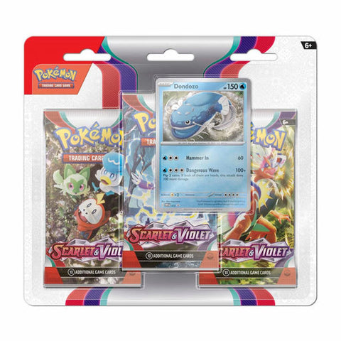 PKMN - Scarlet & Violet: Dondozo - 3-Pack Blister