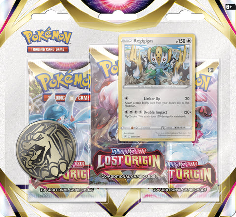 PKMN - LOST ORIGIN: REGIGIGAS - 3-PACK BLISTER