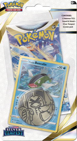 PKMN - SILVER TEMPEST: HISUIAN BASCULIN - CHECKLANE BLISTER