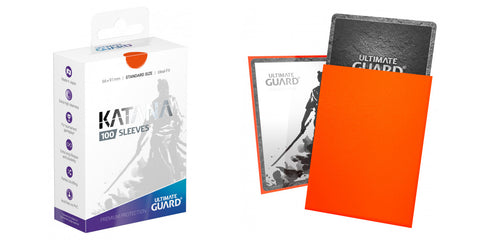 Ultimate Guard Katana Sleeves Standard 100 ct - Orange
