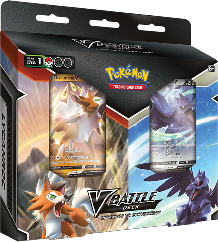 POKEMON - V BATTLE DECK: LYCANROC VS CORVIKNIGHT - DECK
