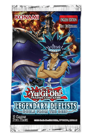 YUGIOH - LEGENDARY DUELIST: DUELS FROM THE DEEP - BOOSTER CASE