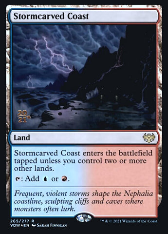 PVOW-265s - Stormcarved Coast - Foil - NM