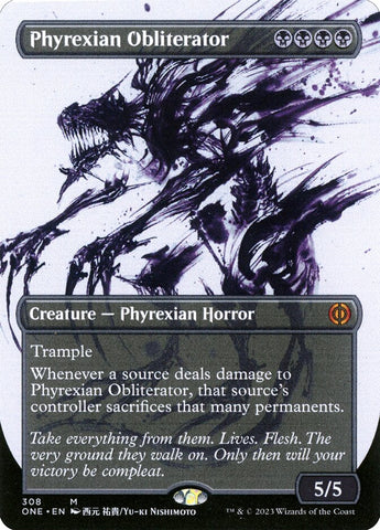 ONE-308 - Phyrexian Obliterator - Foil - NM