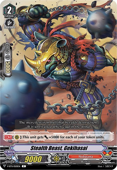 Stealth Beast, Gekihasai (V-BT11/050EN) [Storm of the Blue Cavalry]