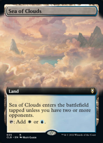 CLB-605 - Sea of Clouds - Foil  - NM