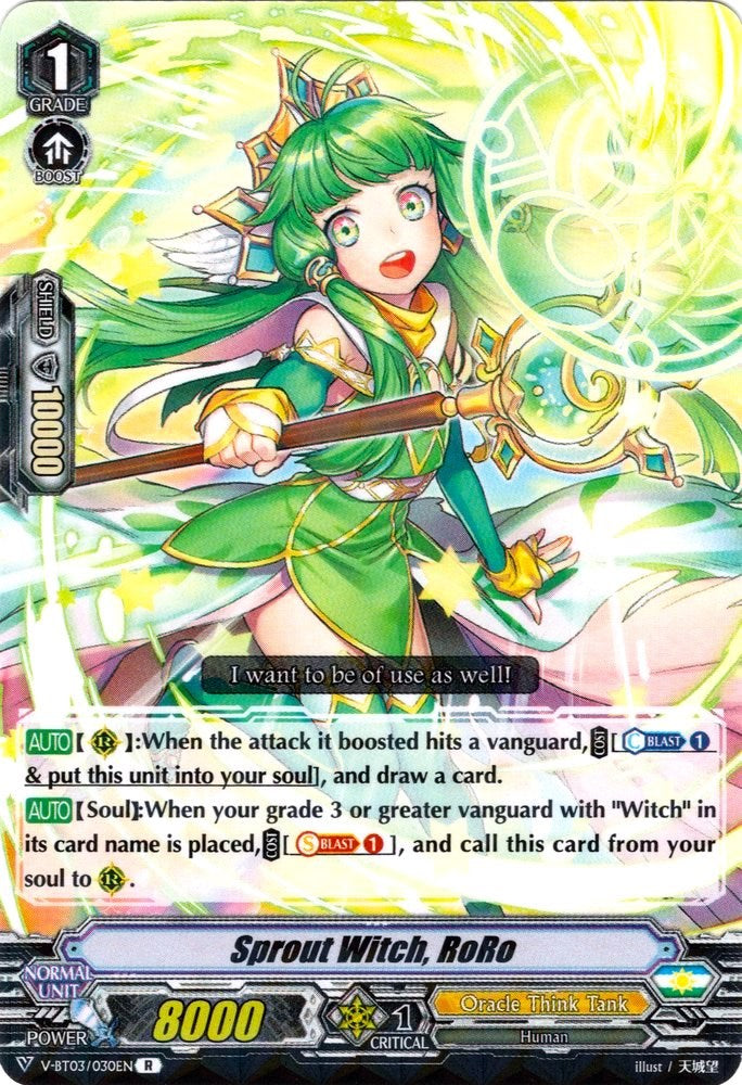 Sprout Witch, RoRo (V-BT03/030EN) [Miyaji Academy CF Club]