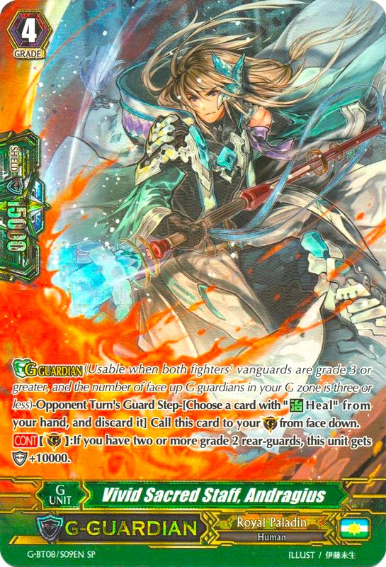 Vivid Sacred Staff, Andragius (G-BT08/S09EN) [Absolute Judgment]