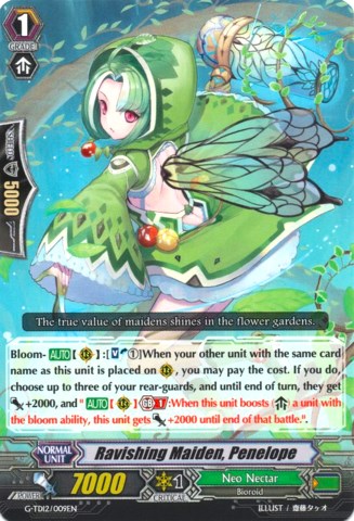 Ravishing Maiden, Penelope (G-TD12/009EN) [Flower Princess of Abundant Blooming]