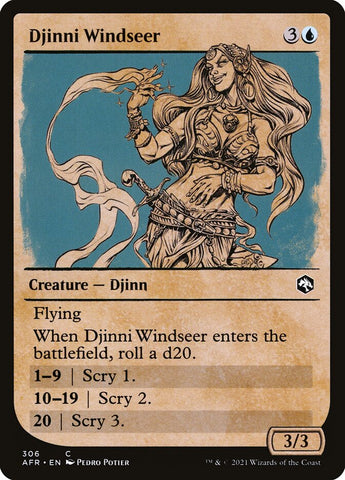 AFR-306 - Djinni Windseer - Non Foil  - NM