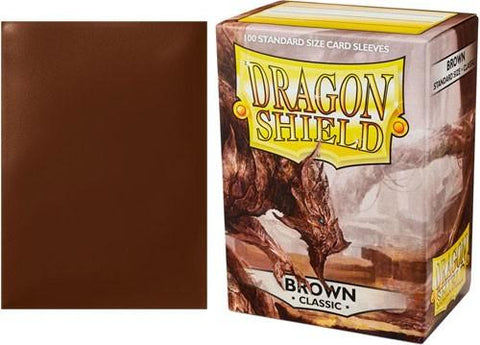 Dragon Shield - Standard Classic: Brown - 100ct. Card Sleeves