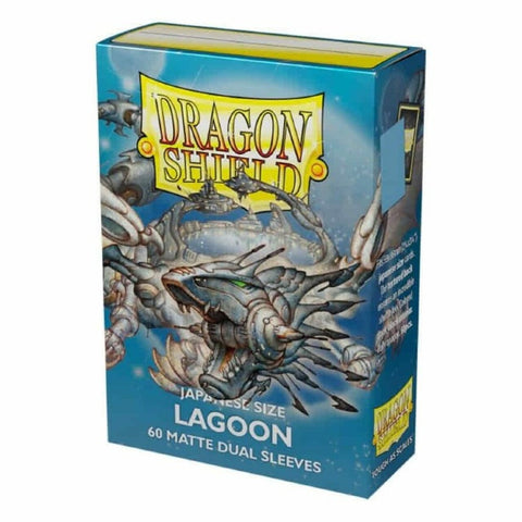 Dragon Shield - Japanese Matte Dual: Lagoon - 60ct. Card Sleeves