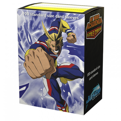 Dragon Shield - Standard Art-Brushed: My Hero Academia - All Might Smash - 100ct. Card Sleeves