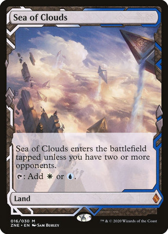 ZNE-016- Sea of Clouds - Foil - NM