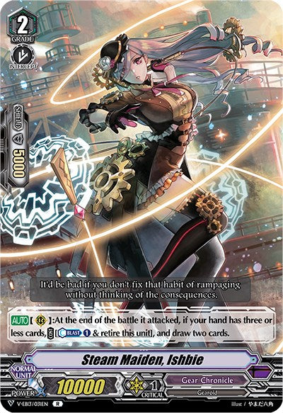 Steam Maiden, Ishbie (V-EB13/031EN) [The Astral Force]