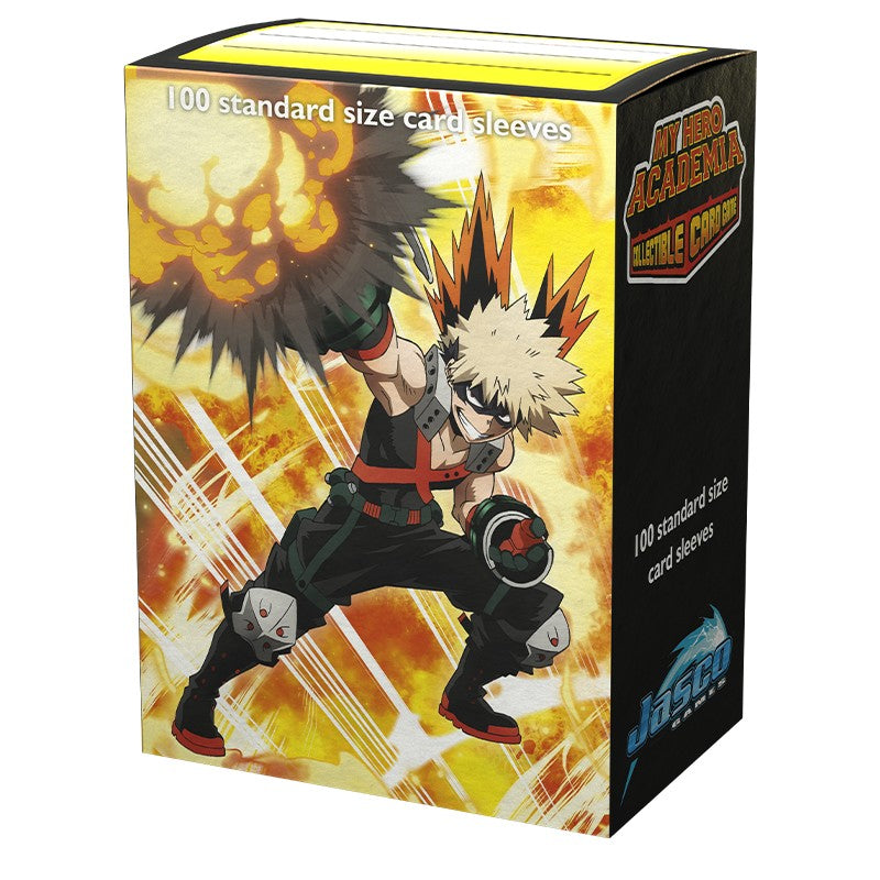 Dragon Shield - Standard Art-Brushed: My Hero Academia - Bakugo - 100ct. Card Sleeves