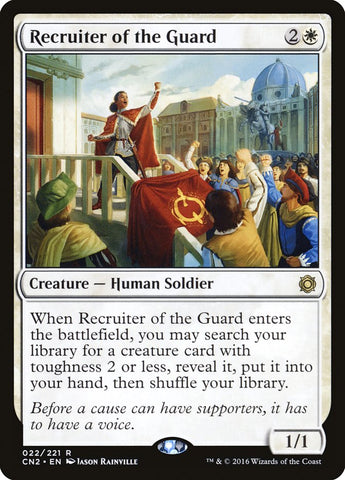 MB1-206 - Recruiter of the Guard - Non Foil - NM