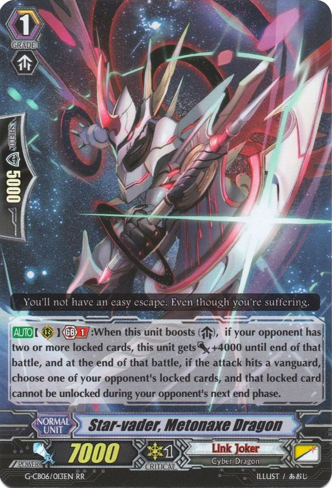 Star-vader, Metonaxe Dragon (G-CB06/013EN) [Rondeau of Chaos and Salvation]