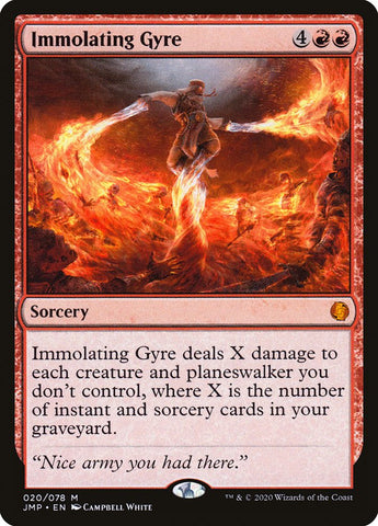 JMP-020 - Immolating Gyre - Non Foil  - NM