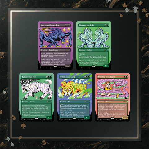 Secret Lair Drop: Crocodile Jackson's Monstrous Menagerie - Non-Foil