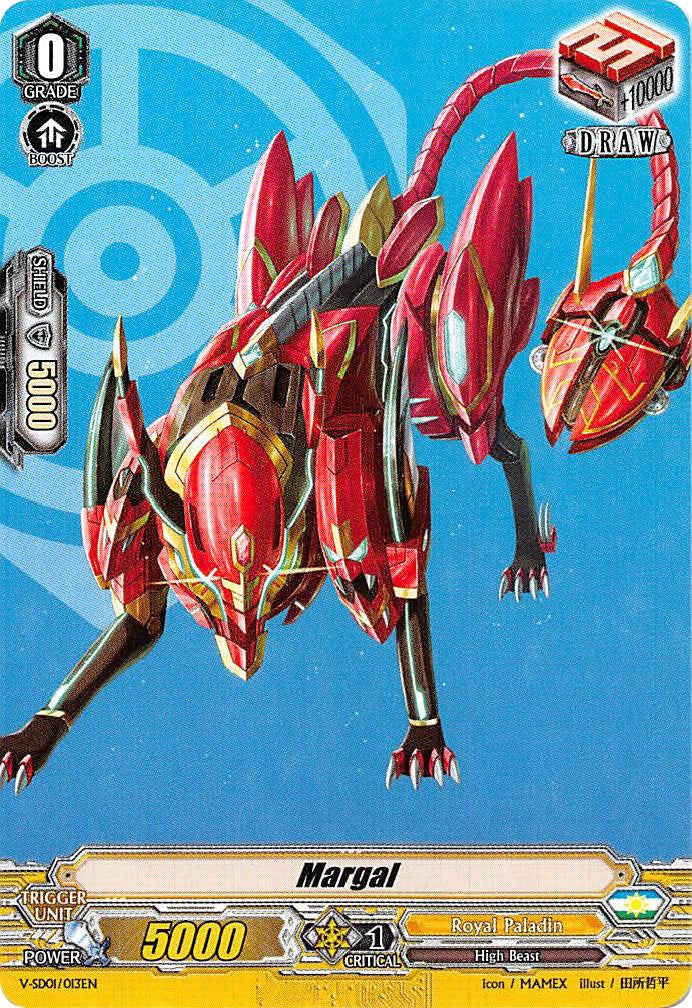 Margal (V-SD01/013EN) [2018 Free Experience Deck "Royal Paladin"]