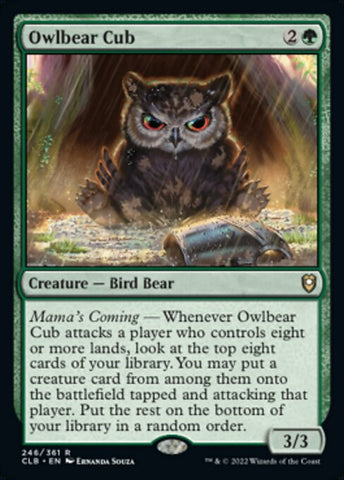 CLB-246 - Owlbear Cub - Non Foil  - NM