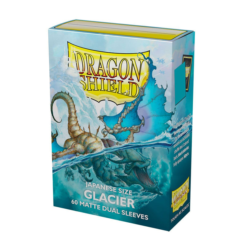 Dragon Shield: Japanese Size 60ct Sleeves - Glacier (Dual Matte)