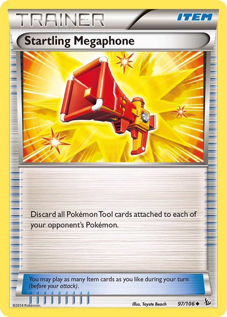 Startling Megaphone (97/106) [XY: Flashfire]