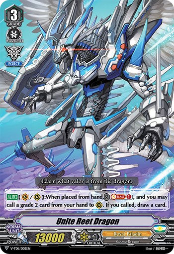 Unite Reet Dragon (Parallel Foil) (V-TD11/002EN) [Altmile]