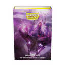 Dragon Shield: Japanese Size 60ct Brushed Art Sleeves - Sakura Ally
