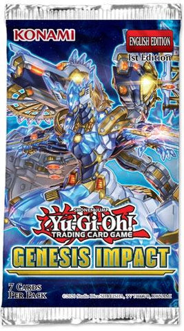 YGO - GEIM Genesis Impact - Three Booster Packs