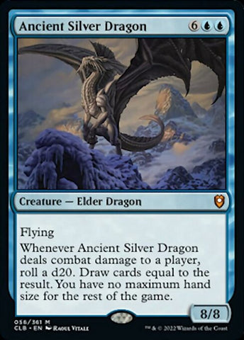 CLB-056 - Ancient Silver Dragon - Non Foil  - NM